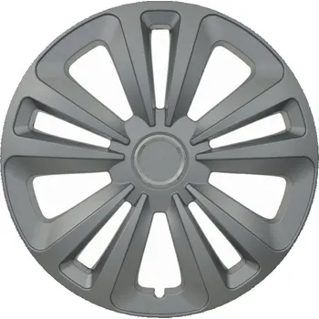 Poklice na kolo JESTIC Kryty kol 14" TERRA RING stříbrné - 4 ks