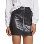 sukně dámská URBAN CLASSICS - Faux Leather - black - XXL