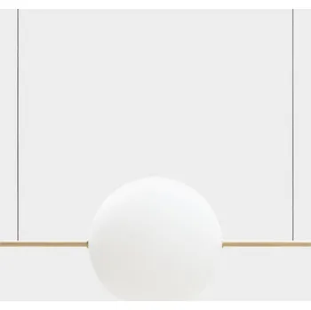 Il Fanale Designové svítidlo ze skla a mosazi Alma Počet světelných zdrojů: Jeden 282.01.ON Designové svítidlo ze skla a mosazi Alma