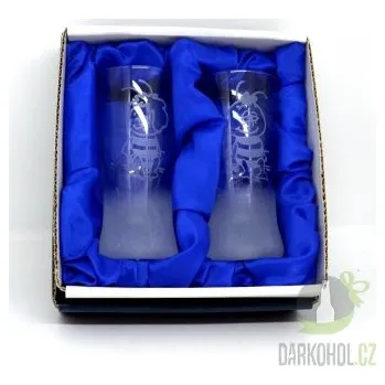 Pískované panáky - Vilík a Mája