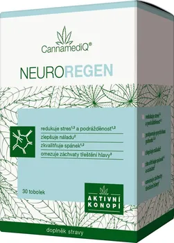 Přírodní produkt CannamediQ Neuroregen 30 tob.