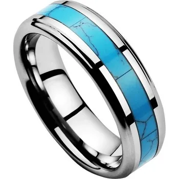 Módní doplněk NWF1055 Pánský snubní prsten wolfram (60)