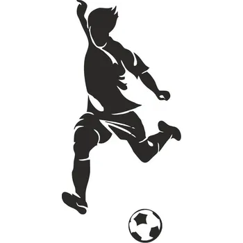 Obraz FOTBALISTA 2, pískování obrázku (Pískování obrázku na sklo z naší nabídky)