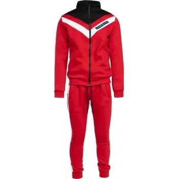 Pánská mikina Double Red Tepláková Souprava Double Red Retro 90'S Red/White