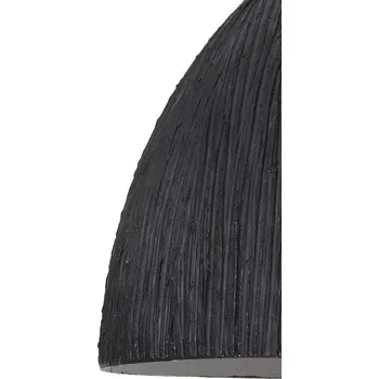 Šedé závěsné keramické světlo Areka - Ø 30*34 cm