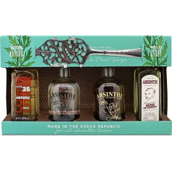 Absinth Absinthe Exclusive mini collection 4×0,05l GB