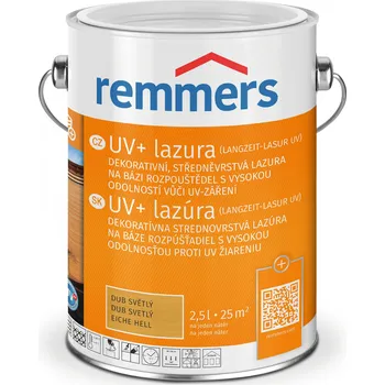 barva a nátěr na dřevo Remmers Langzeit lasur UV - UV+ Lazura - kiefer 5 l