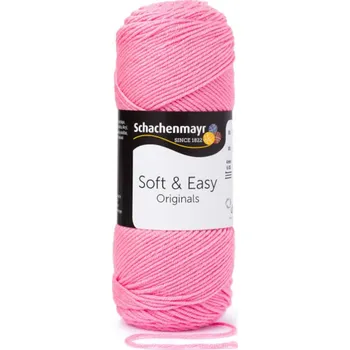 Příze Schachenmayr Soft & Easy 00035 Pink Pletací příze