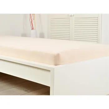 Prostěradlo B.E.S. - Petrovice, s.r.o. Prostěradlo FROTÉ dětské - Kávová Rozměr: 70 x 140