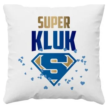 Žertovný předmět Super kluk - polštář- Tričkový.cz