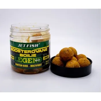 Boilies JET Fish Boosterované boilie Legend Range 250ml /20mm Příchuť: Bioenzym Fish Losos