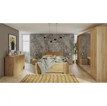 Ložnice Kler VIII, Barva: dub artisan MIRJAN 5902928189841