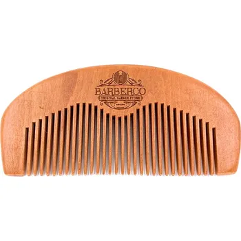 Péče o vousy Dřevěný hřeben na vousy BARBERCO Beard comb