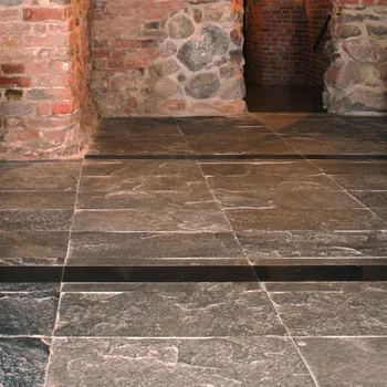 Obklad Břidlice Deoli green přírodně štípaný 60x30x1,2 cm