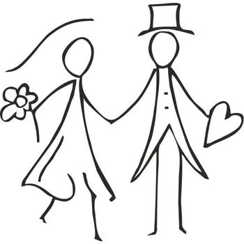 Obraz SVATEBČANI pískování obrázku (Pískování obrázku na sklo z naší nabídky)