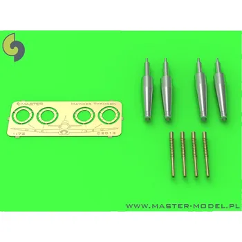 Plastikový model Master 1/72 H.Typhoon Mk IB early cannons w/ uncover.bar.