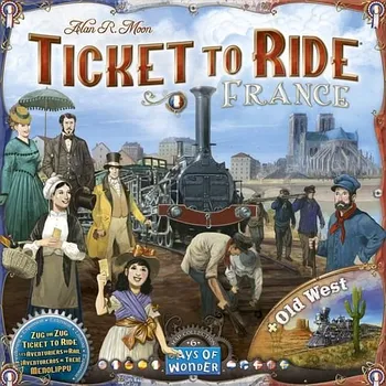 Desková hra Days of Wonder Ticket to Ride France & Old West