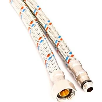 BUGNATESE Tlaková připojovací flexi hadička k baterii MF 3/8" x 10mm 60cm, PN10, 100°C 85381060