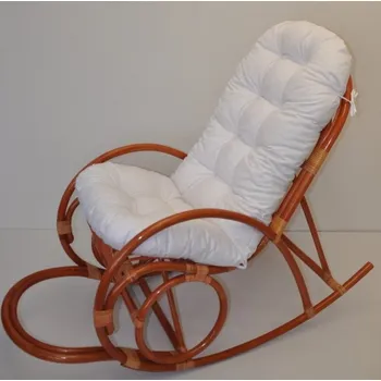 Křeslo Axin Trading s.r.o. Polstr na houpací křeslo bílý