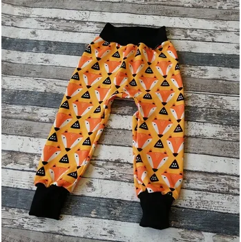 Yháček Rostoucí tepláčky Yháček, lišky na hořčicové, poslední kusy Velikost: 86