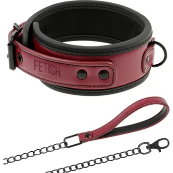 BDSM obojek Obojek FETISH SUBMISSIVE Dark Room Collar with Leash - s kupónem KUP15 cena 416 Kč + extra diskrétní expedice