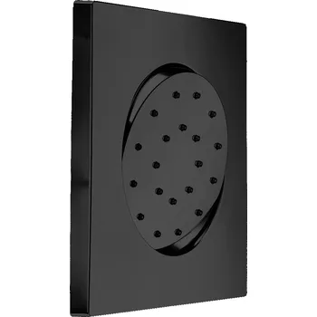 Sprchový set Sanjet BLACK Podomítková tryska 12,5x12,5 cm, černá matná, E044085B