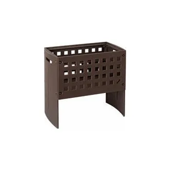 Zahradní gril LEDA Outfire Guss-Firebox - litinové ohniště, gril, hnědá barva