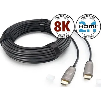 Video kabel EagleCable HDMI 2.1 LWL 8 TIS | 48Gbps - 8m