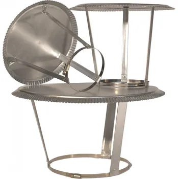 Komín Oromis Komínová stříška flexi - 0.5 mm nerez Průměr: 120 (110-130)