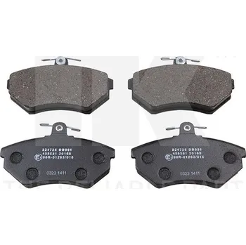 Brzdová destička Sada brzdových destiček, kotoučová brzda NK 224725