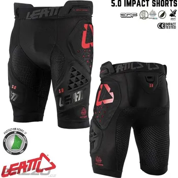 Pánské kraťasy Kraťasy s chráničema Leatt Impact Short 3DF 5.0 L