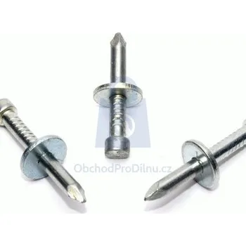 Hřebík Hřebík nastřelovací s jednou podložkou, galvanicky zinkovaný 42 x 3,8, balení 100 ks