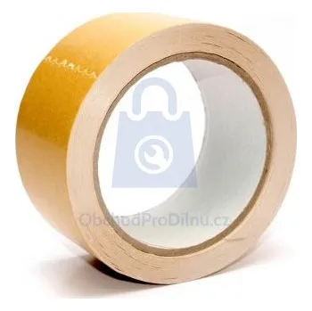 Lepicí páska Páska oboustranná s univerzálním použitím 50 x 25000 žlutá, balení 1 ks