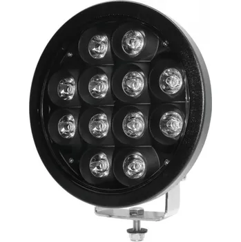 Přídavný světlomet Svítilna pracovní LED - průměr 230 mm, 12-48V, 12 CREE LED, 72W, 7700Lm