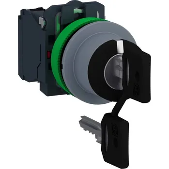 vypínač XB5FG33C0 Ovládač stiskací, zapuštěné provedení, Klíč č. 455 3 pozice pevné 2Z speciální popis ŠE, Schneider Electric