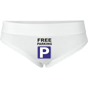 Kalhotky Dámske kalhotky - FREE PARKING, Střih Tanga, Velikost XS