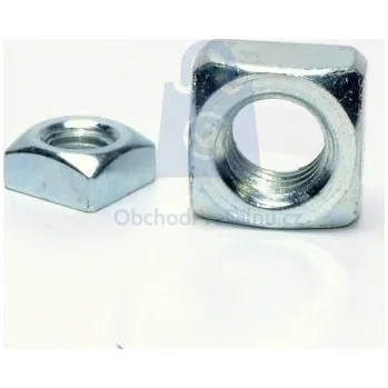 Matice Matice čtyřhranná, DIN 557, zinkovaná M6 (10x5), balení 1 ks