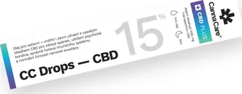 CBD CannaCare CC Drops s CBD 15 % 7 ml