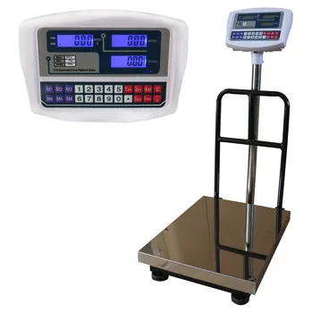 Průmyslová váha TCS do 150 kg/20 g 40x50 cm s opěrou