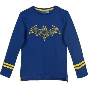 Batman tmavě modré chlapecké tričko s dlouhým rukávem Velikost: 98