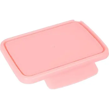 dětská miska Česká výroba ZDRAVÁ SVÁČA víčko Růžová