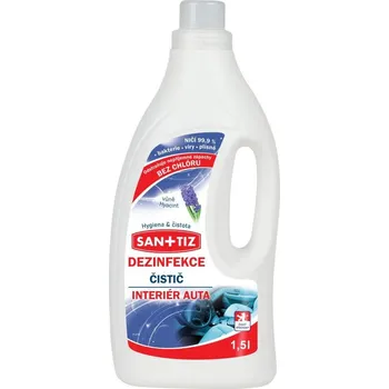 Čistící přípravek pro interiér automobilu / dezinfekce Sanitiz 1.5l - parfém Hyacint