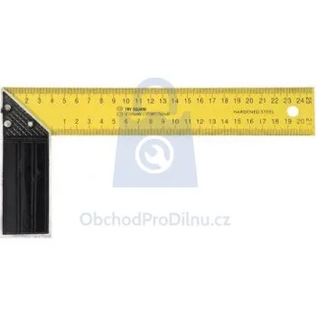 Úhloměr Úhelník, Top Tools 250 mm, balení 1 ks