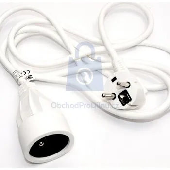 elektrický kabel Kabel prodlužovací spojka p 5 m, balení 1 ks