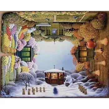 Gaira Čtyři sezóny malování podle čísel