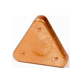 Kresba Vosková pastelka TRIANGLE MAGIC METALLIC - bronzová