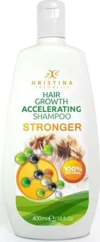 Šampon Hristina Přírodní šampon na podporu růstu vlasů silnější 400 ml