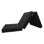e-matrace.com Skládací matrace Deluxe Black - 10 cm