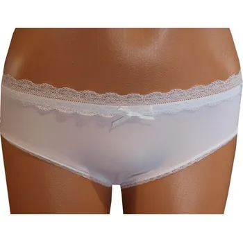 Kalhotky xcena Krajkové kalhotky bílé Velikost: L/XL