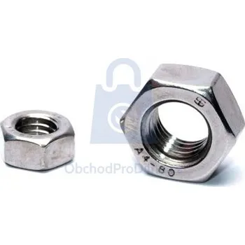 Matice Matice šestihranná DIN 934, nerez A4 - 80 M12 - hobby balení, balení 1 ks